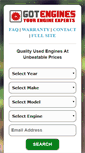 Mobile Screenshot of gotengines.com